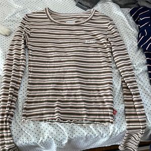 dickies stripped shirt